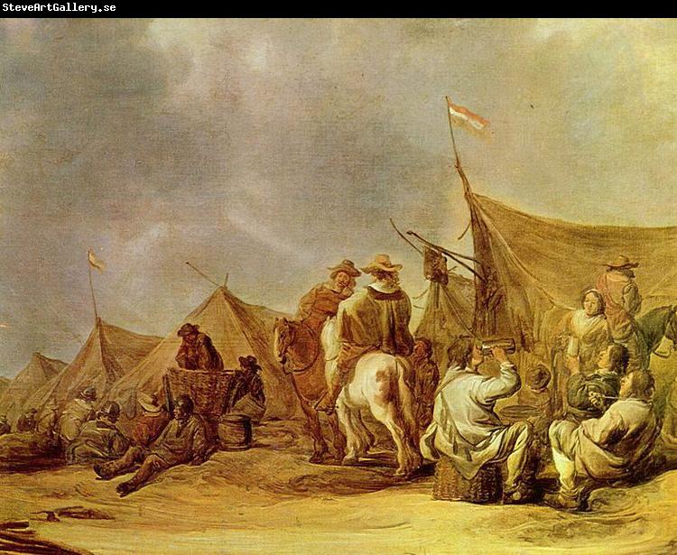 Aelbert Cuyp Ruhepause im Lager